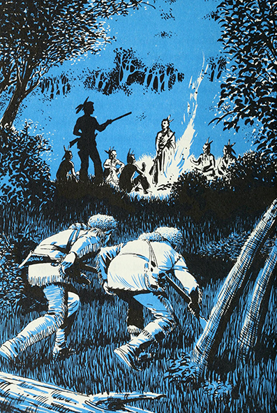 Simon Kenton, Young trail blazer, Katharine Elliott  Wilkie Thomas D. Clark, illustrated  by Gray Morrow