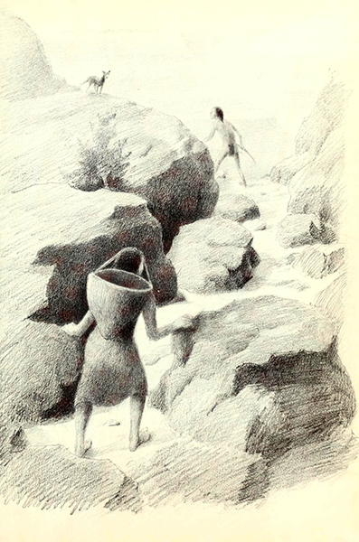Hah-nee of the cliff dwellers, Mary & Conrad Buff