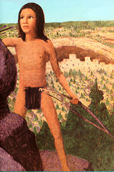 Hah-nee of the cliff dwellers, Mary & Conrad Buff