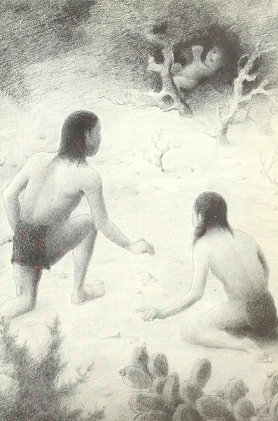 Hah-nee of the cliff dwellers, Mary & Conrad Buff
