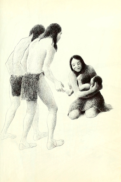 Hah-nee of the cliff dwellers, Mary & Conrad Buff