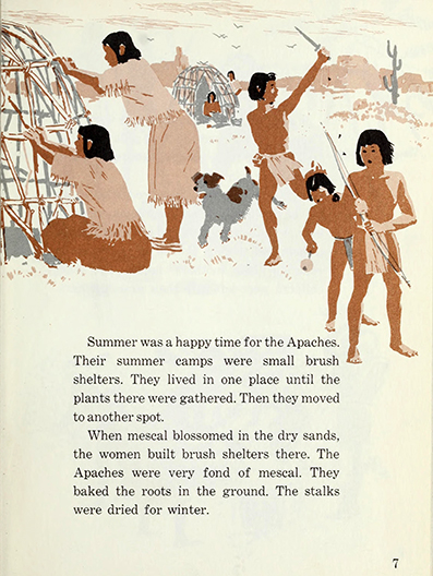 Apaches, Mary & Conrad Buff,  Marion Louisef Israel, illustrated by Harry Timmins 