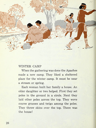 Apaches, Mary & Conrad Buff,  Marion Louisef Israel, illustrated by Harry Timmins 