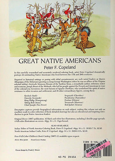 Great Native Americans, Peter F.  Copeland 