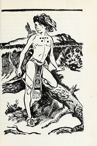 Crazy Horse, a great warrior of the Sioux, 1950