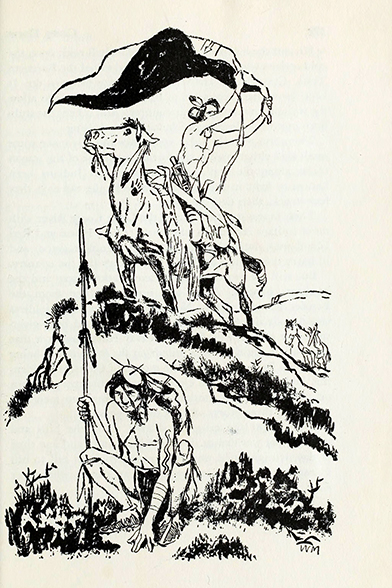 Crazy Horse, a great warrior of the Sioux, 1950