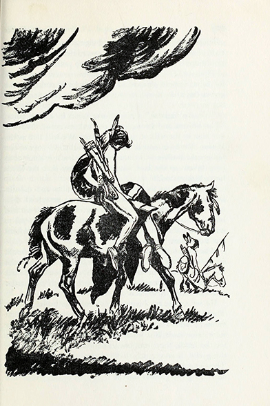 Crazy Horse, a great warrior of the Sioux, 1950